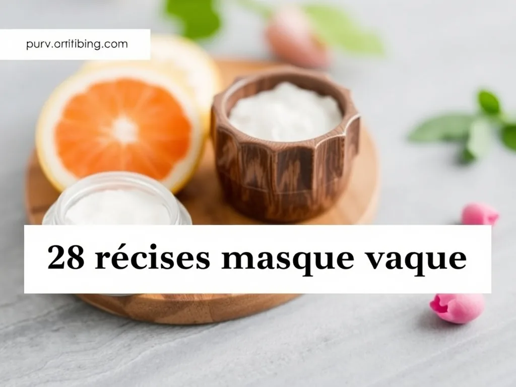 28 recettes de masques visage maison : les soins naturels qui marchent vraiment