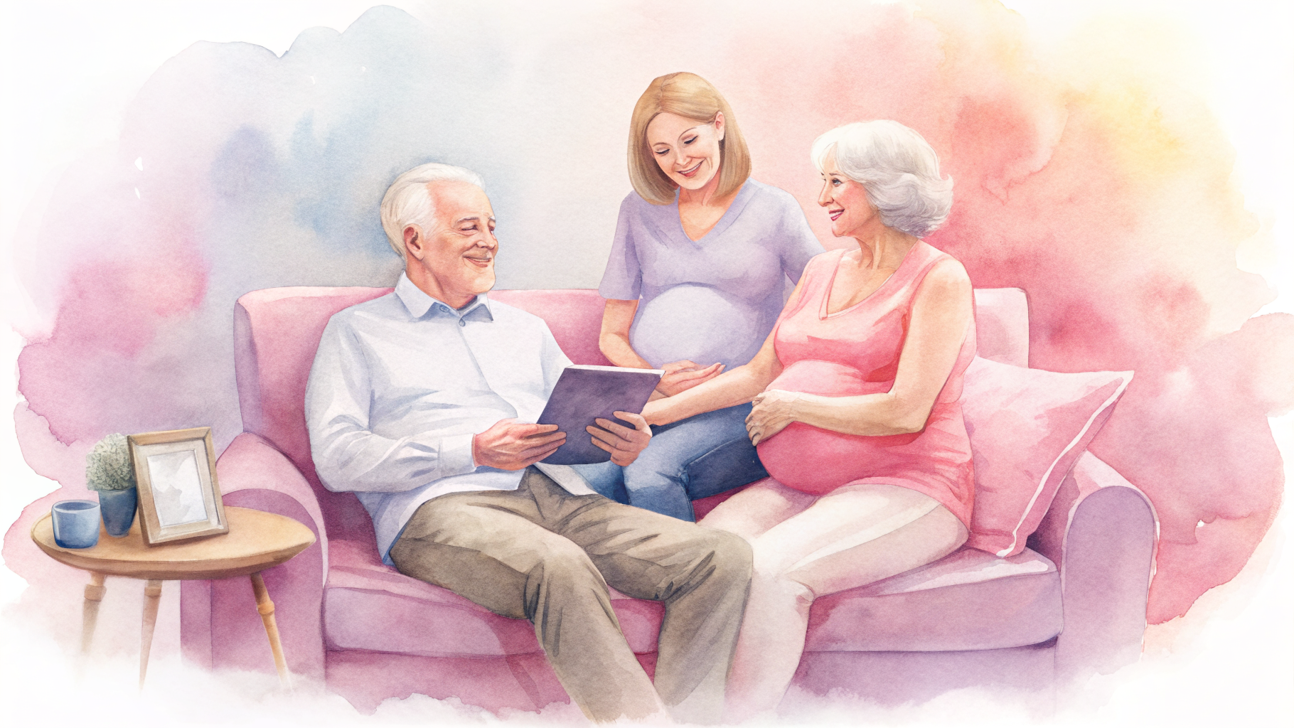 Annonce grossesse grands-parents : timing et messages 2026