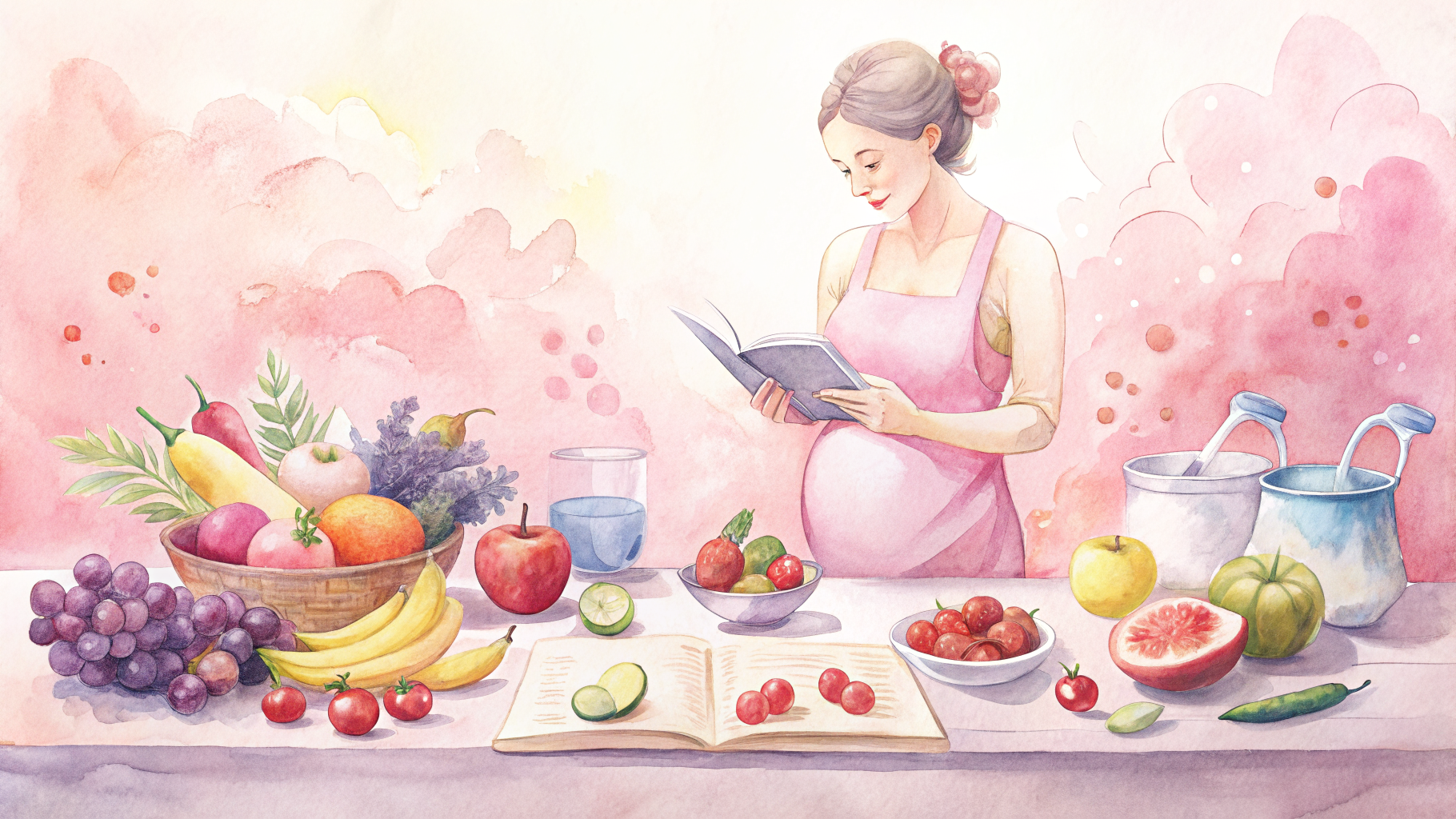 Tableau alimentation grossesse : le guide trimestre par trimestre