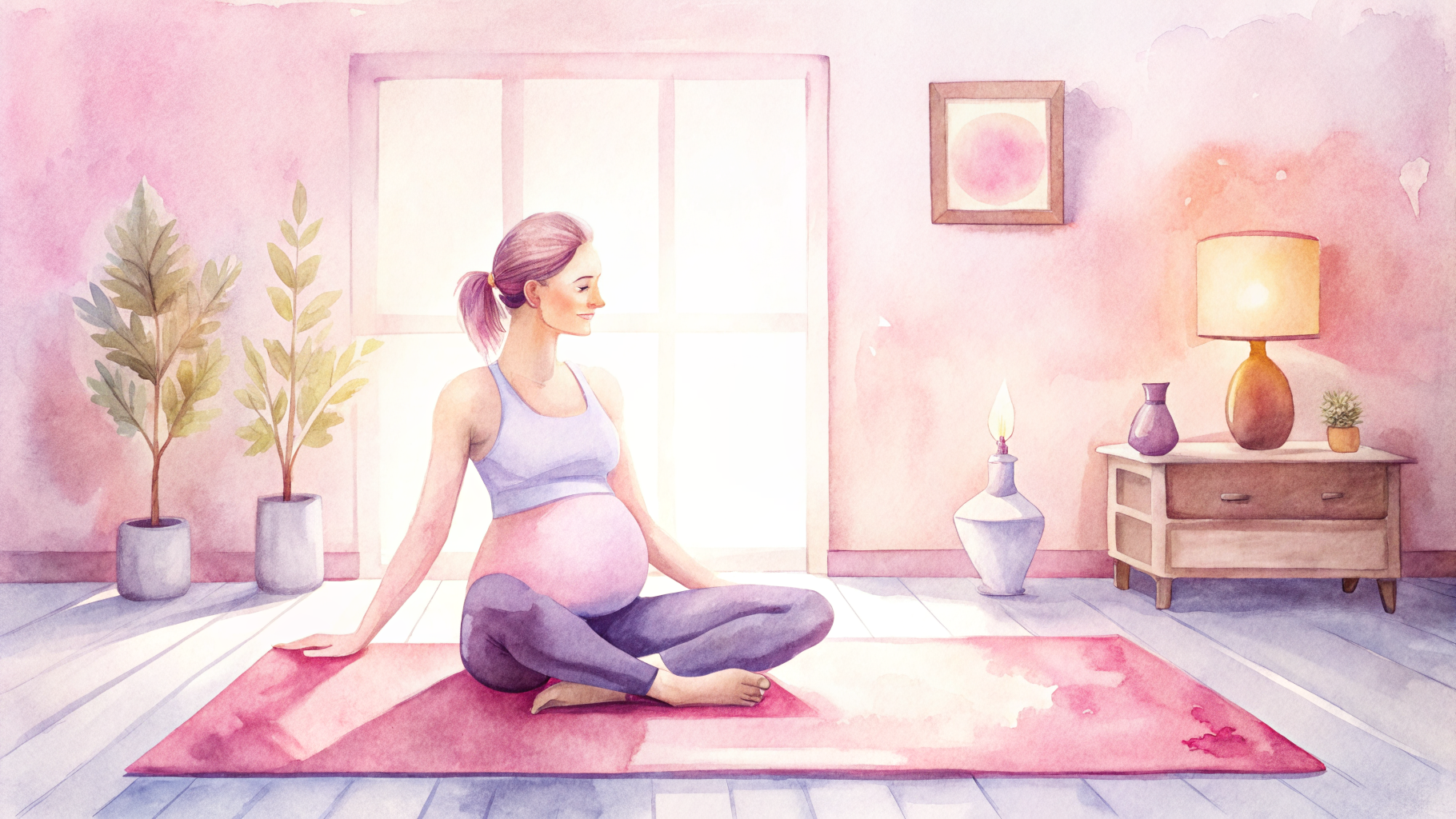 Yoga prénatal en ligne: le guide trimestre par trimestre